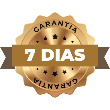 Selo de garantia de 7 dias